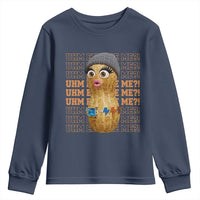 Funny Burnt Peanut Goop Youth Sweatshirt Uhm Excuse Me
