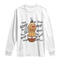 Funny Burnt Peanut Long Sleeve Shirt Goop Bungulato Homage