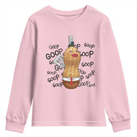 Funny Burnt Peanut Youth Sweatshirt Goop Bungulato Homage