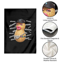 Funny Burnt Peanut Goop Garden Flag Mhmmm Goop Bungulato