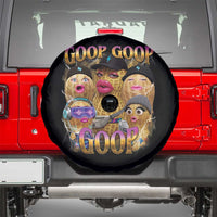 Funny Burnt Peanut Goop Spare Tire Cover Bungulato 90s Bootleg Meme Trendy