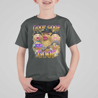 Funny Burnt Peanut Goop T Shirt For Kid Bungulato 90s Bootleg Meme Trendy