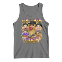 Funny Burnt Peanut Goop Tank Top Bungulato 90s Bootleg Meme Trendy