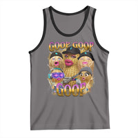 Funny Burnt Peanut Goop Tank Top Bungulato 90s Bootleg Meme Trendy