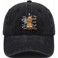 Funny Burnt Peanut Bungulator Washed Cotton Baseball Cap Mhmmm Goop Goop