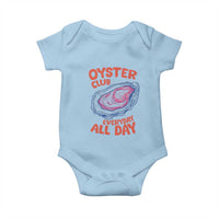 Oyster Club Baby Onesie Retro Summer Beach Vacation Gift