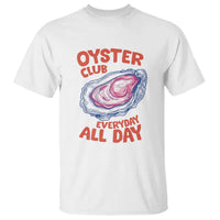 Oyster Club T Shirt Retro Summer Beach Vacation Gift