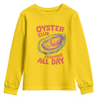 Oyster Club Youth Sweatshirt Retro Summer Beach Vacation Gift