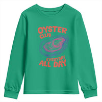 Oyster Club Youth Sweatshirt Retro Summer Beach Vacation Gift