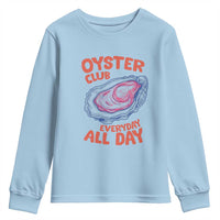 Oyster Club Youth Sweatshirt Retro Summer Beach Vacation Gift