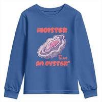 Moister Than An Oyster Youth Sweatshirt Funny Inappropriate Adult Humor