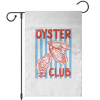 Oyster Club Garden Flag Coastal Girls Trip Beach Vacation Gift