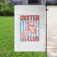 Oyster Club Garden Flag Coastal Girls Trip Beach Vacation Gift