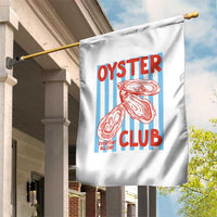 Oyster Club Garden Flag Coastal Girls Trip Beach Vacation Gift