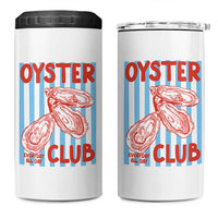 Oyster Club 4 in 1 Can Cooler Tumbler Coastal Girls Trip Beach Vacation Gift