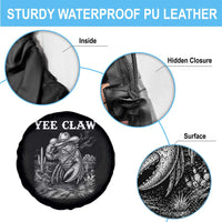 Yee Claw Lobster Spare Tire Cover Funny Crawfish Western Meme