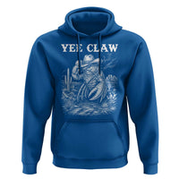 Yee Claw Lobster Hoodie Funny Crawfish Western Meme