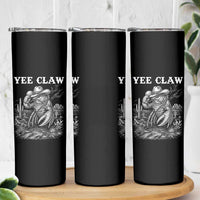 Yee Claw Lobster Skinny Tumbler Funny Crawfish Western Meme
