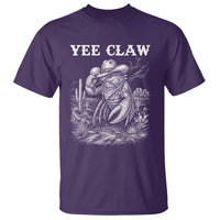 Yee Claw Lobster T Shirt Funny Crawfish Western Meme