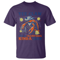 Yee Claw Lobster T Shirt It's a Crawfish Kinda Day Summer Beach Vaction Gift