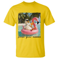 Feral Girl Summer T Shirt Silly Goose Summer Beach Meme