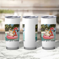 Feral Girl Summer Tumbler Cup Silly Goose Summer Beach Meme
