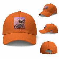 Feral Girl Summer Baseball Cap Funny Raccoon Summer Beach Meme
