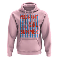 Pregnant Girl Summer Hoodie Funny Beach Pregnancy Announcement