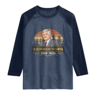 Media Mogul Turner Memorial Raglan Shirt A Legend Behind The Camera