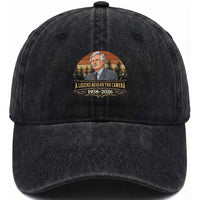 Media Mogul Turner Memorial Washed Cotton Baseball Cap A Legend Behind The Camera