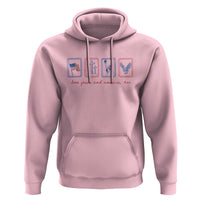 Loves Jesus and America Too Hoodie 4th of July Christian