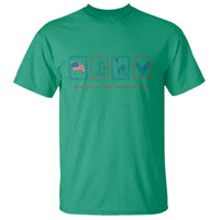 Loves Jesus and America Too T Shirt 4th of July Christian