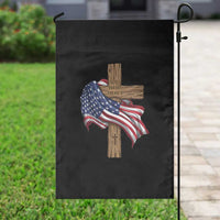 God Bless America 250 Years Garden Flag 4th of July Christian Jesus