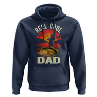 Funny Fishing Dad Hoodie Reel Cool Dad - Wonder Print Shop