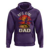 Funny Fishing Dad Hoodie Reel Cool Dad - Wonder Print Shop