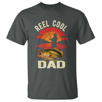 Funny Fishing Dad T Shirt Reel Cool Dad - Wonder Print Shop