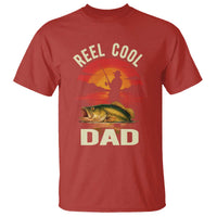 Funny Fishing Dad T Shirt Reel Cool Dad - Wonder Print Shop
