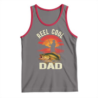 Funny Fishing Dad Tank Top Reel Cool Dad - Wonder Print Shop