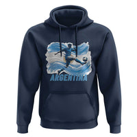 Argentina Soccer Fan Argentinian Flag Patriotic Sports Hoodie
