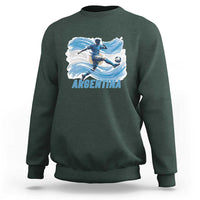 Argentina Soccer Fan Argentinian Flag Patriotic Sports Sweatshirt