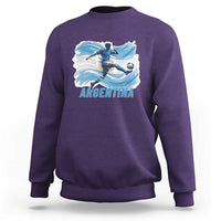 Argentina Soccer Fan Argentinian Flag Patriotic Sports Sweatshirt