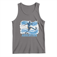 Argentina Soccer Fan Argentinian Flag Patriotic Sports Tank Top