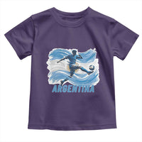 Argentina Soccer Fan Argentinian Flag Patriotic Sports Toddler T Shirt
