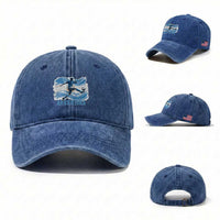 Argentina Soccer Fan Argentinian Flag Patriotic Sports Washed Cotton Baseball Cap
