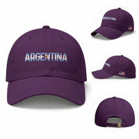 Vintage Argentina Flag Retro Argentinian Baseball Cap