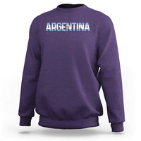 Vintage Argentina Flag Retro Argentinian Sweatshirt