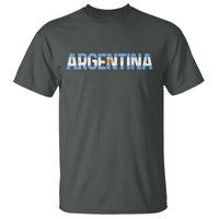 Vintage Argentina Flag Retro Argentinian T Shirt