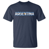 Vintage Argentina Flag Retro Argentinian T Shirt
