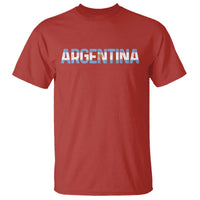 Vintage Argentina Flag Retro Argentinian T Shirt