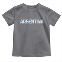 Vintage Argentina Flag Retro Argentinian Toddler T Shirt